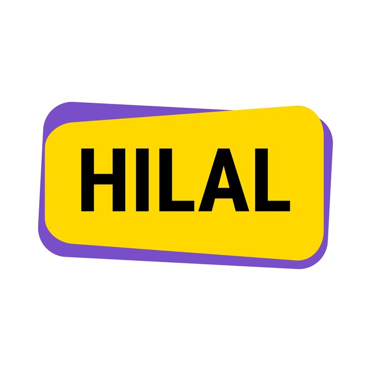 Vector Gratis penampakan hilal spanduk pemberitahuan vektor kuning dengan informasi tentang bulan sabit