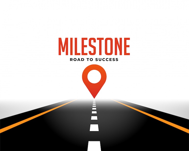 Vector Gratis perspective road pathway towards horizon concept