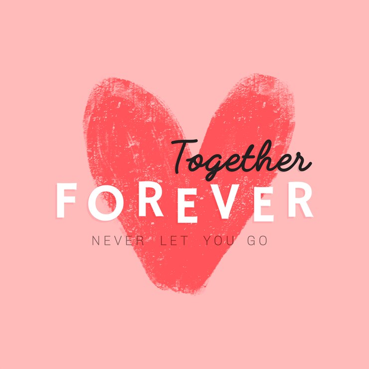Vector Gratis pesan romantis