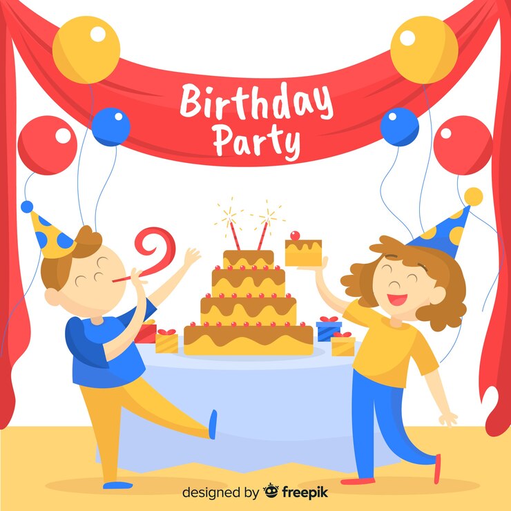 Vector Gratis pesta ulang tahun