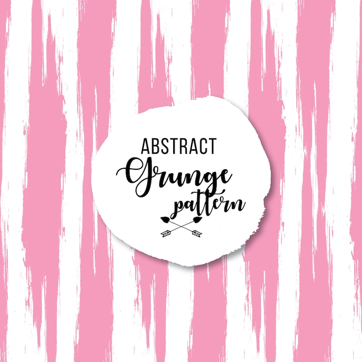 Pink grunge pattern on white background