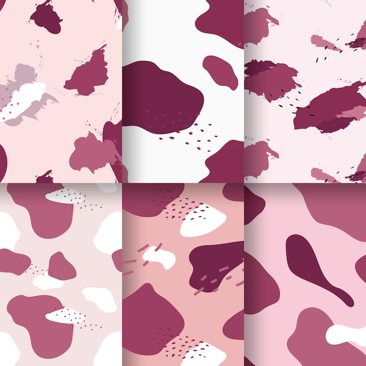 Vector Gratis pink memphis pattern design vector