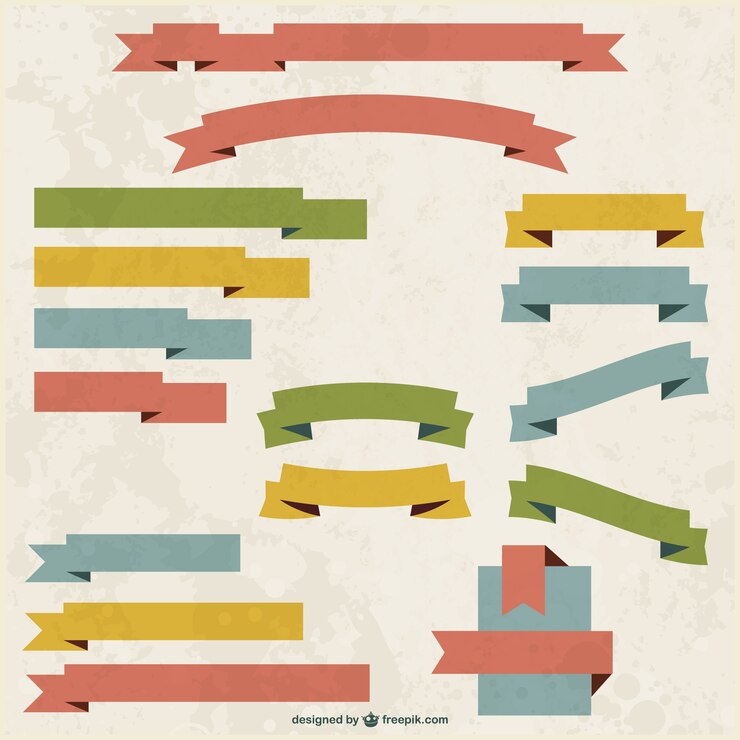 Vector Gratis pita vintage bertekstur grunge
