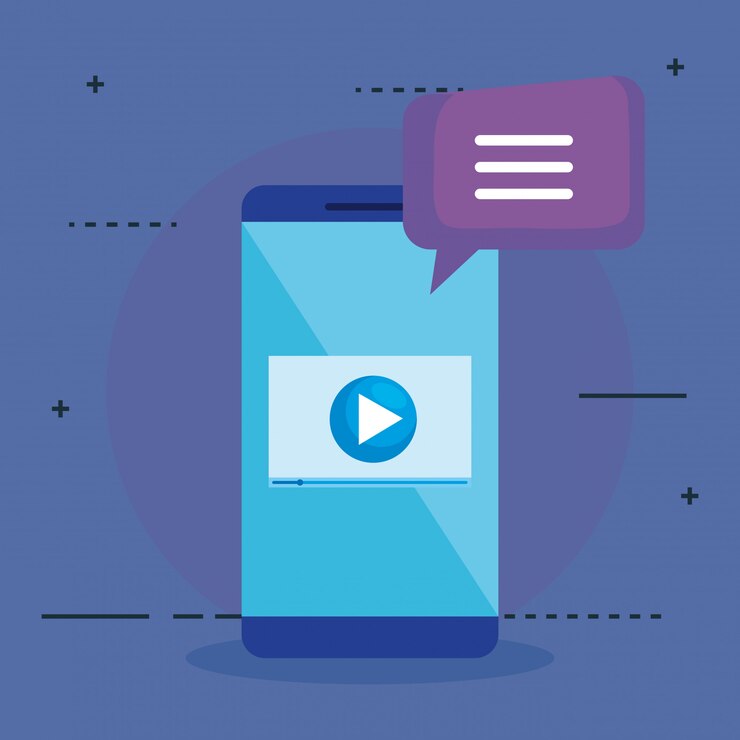 Vector Gratis ponsel cerdas dengan ikon seo