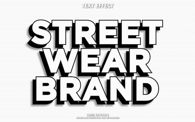 Vector Gratis pop art editable text effects