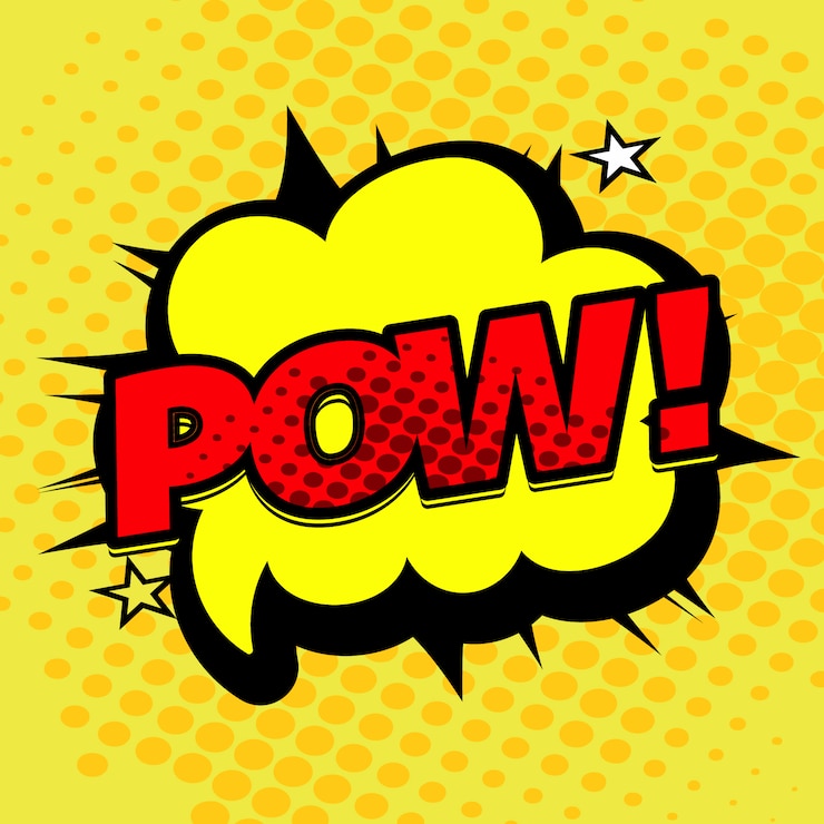 Vector Gratis pow expression background
