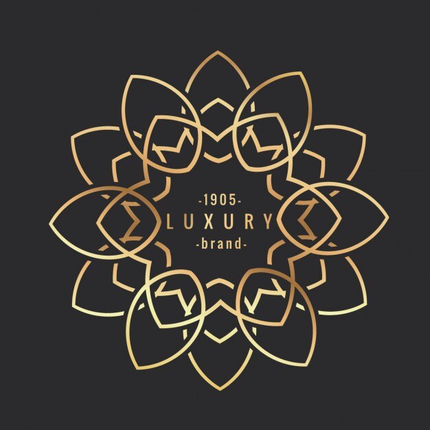 Vector Gratis premium luxury label