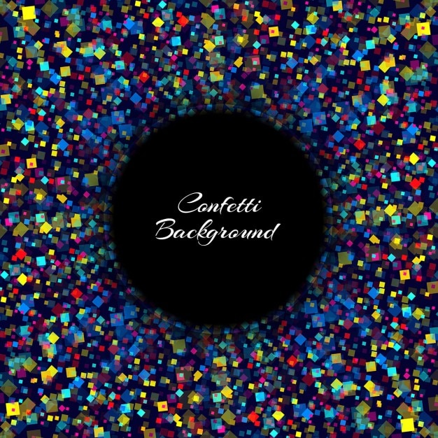 Vector Gratis pretty confetti background