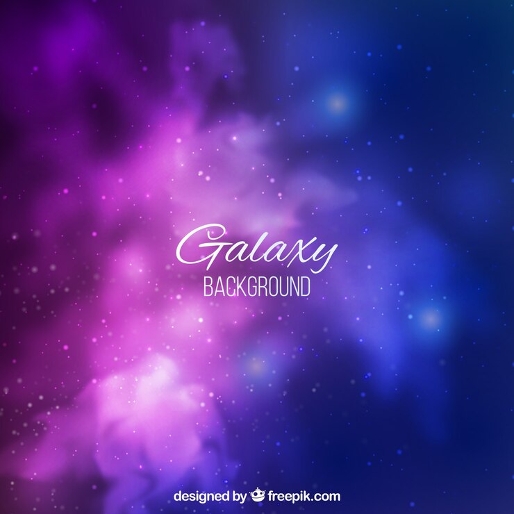 Vector Gratis pretty galaxy background