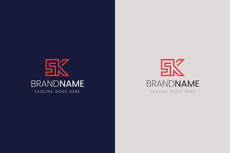Vector Gratis professional ks logotype template