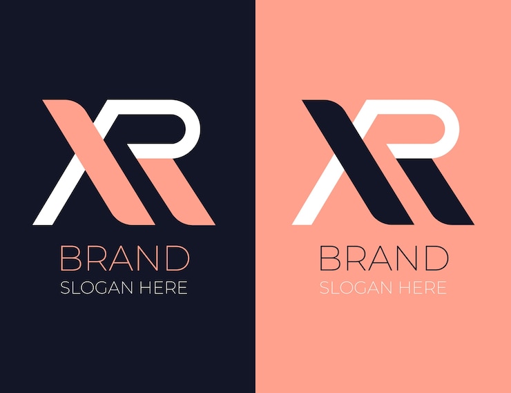 Vector Gratis professional rx logotype template