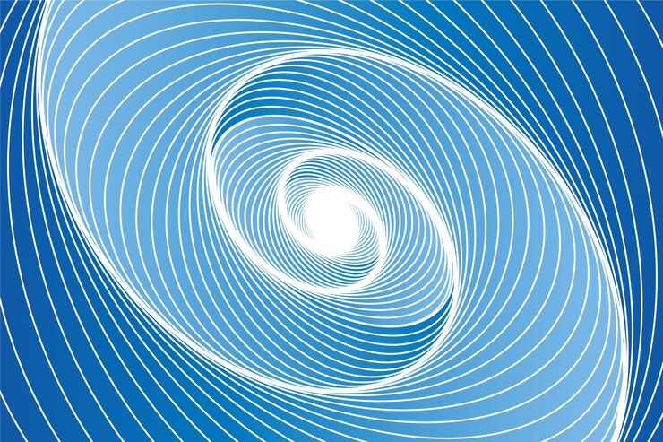 Vector Gratis psychedelic optical illusion wallpaper design