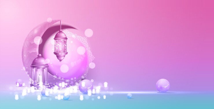 Vector Gratis ramadan kareem, selamat berbuka puasa, dengan kaligrafi arab, templat
