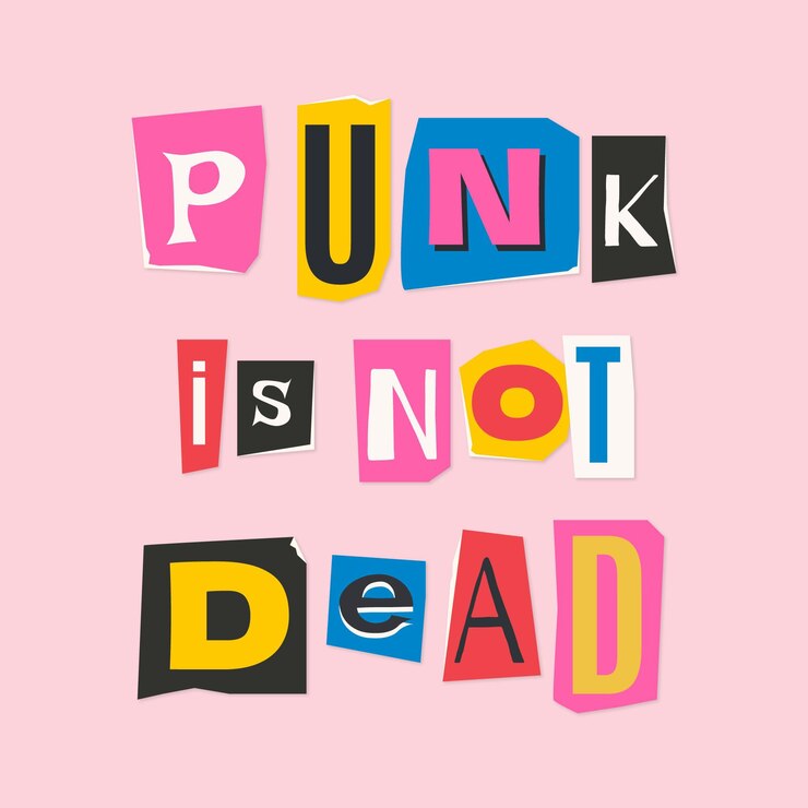 Vector Gratis ransom note letter collection colorful paper style