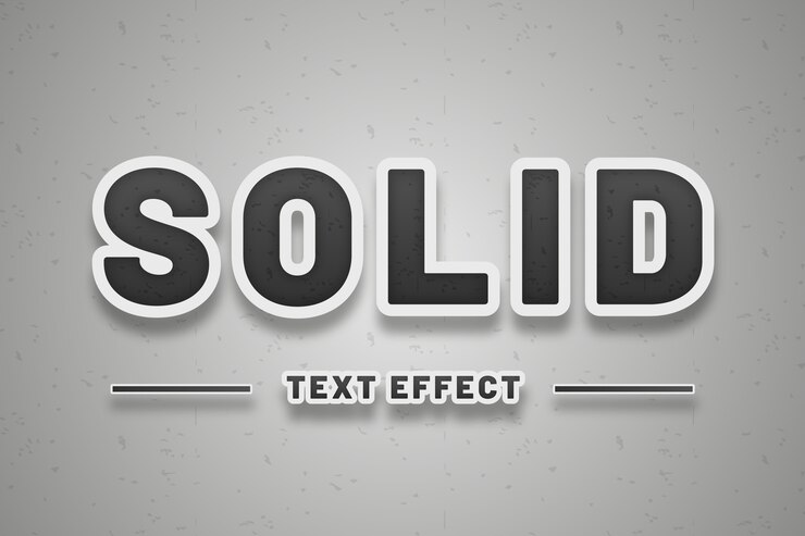 Vector Gratis realistic concrete text effect