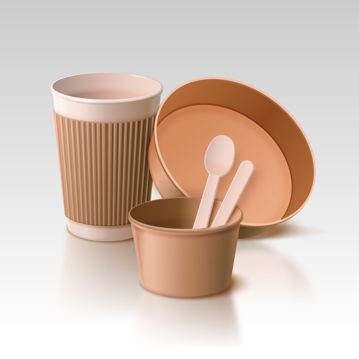 Vector Gratis realistic eco cup illustration