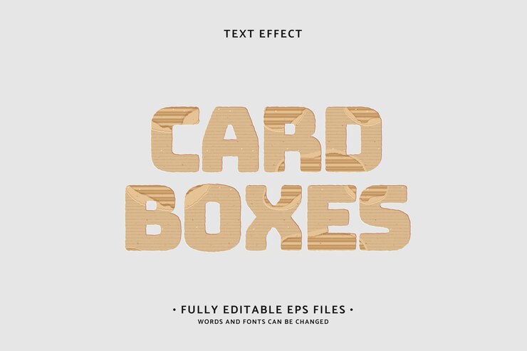 Vector Gratis realistic paper cutout text effect