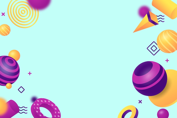 Vector Gratis realistic spheres background