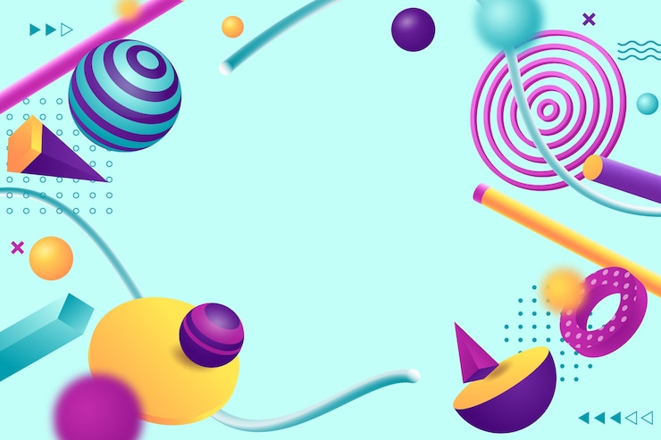 Vector Gratis realistic spheres background