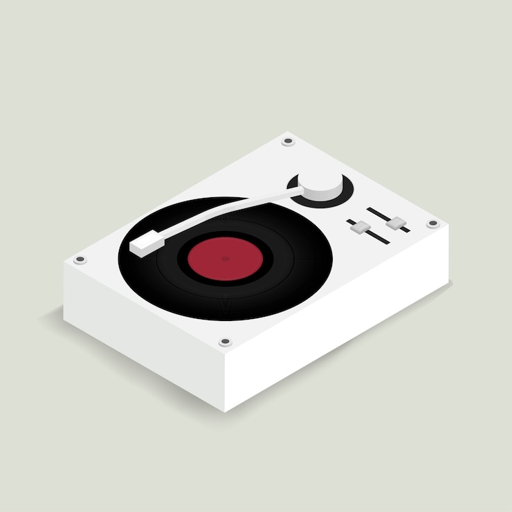 Vector Gratis record player 