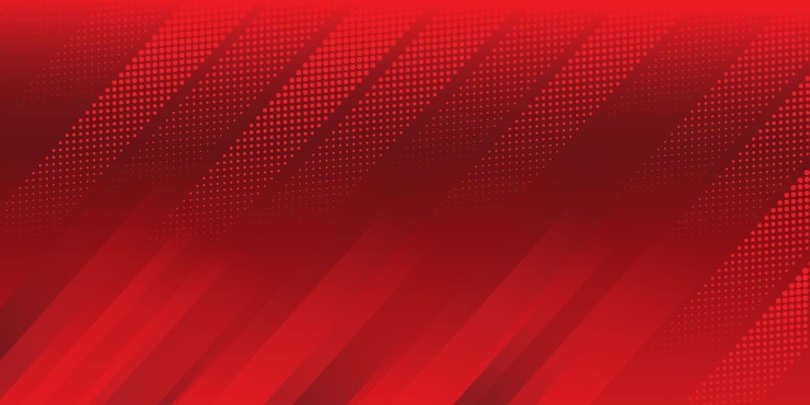 Vector Gratis red diagonal geometric shape with halftone detailed background