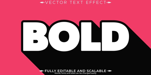 retro vintage text effect editable 70s and 80s text style
