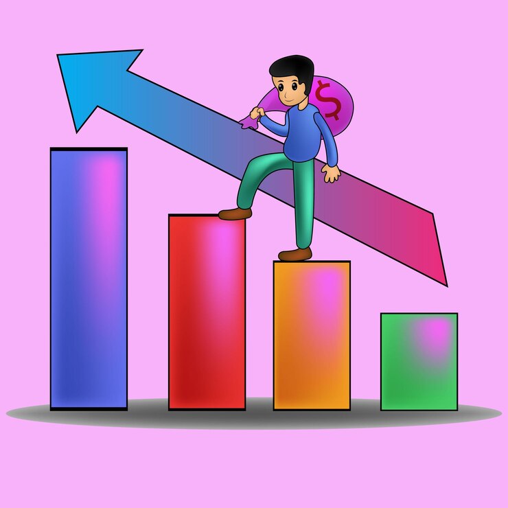 Vector Gratis return of investment illustration