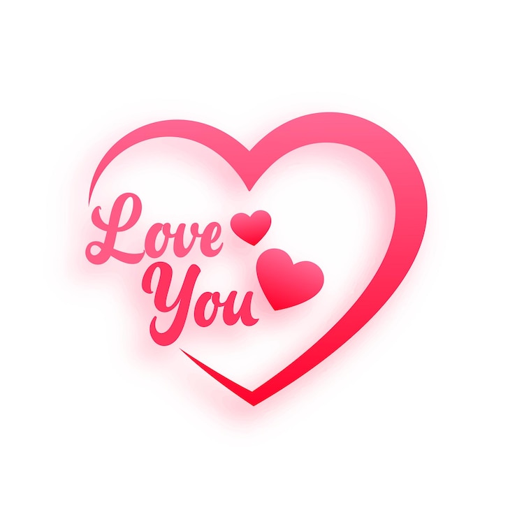 Vector Gratis romantic love message hearts background 