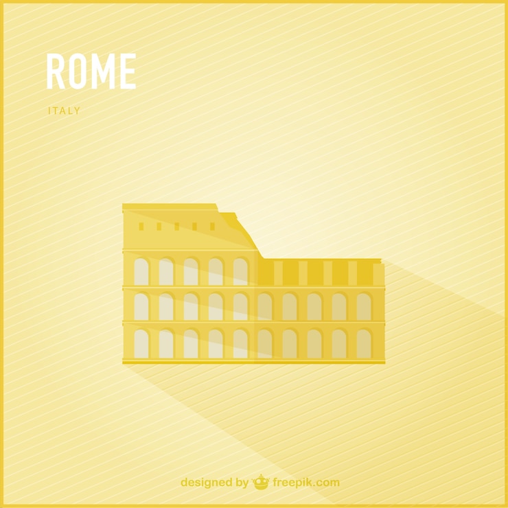 Vector Gratis rome coliseum