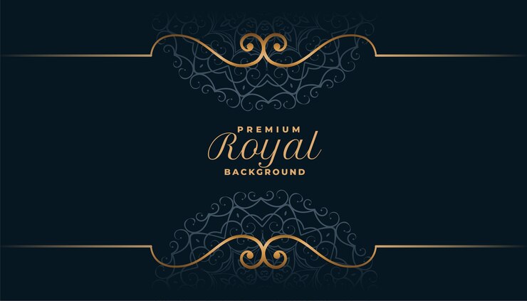 Vector Gratis royal mandala background in islamic style design