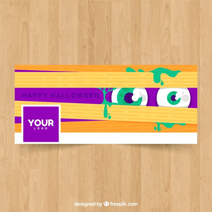 Vector Gratis sampul facebook halloween