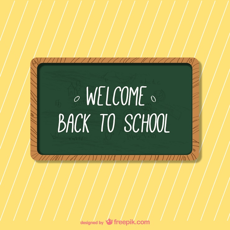 Vector Gratis school blackboard background