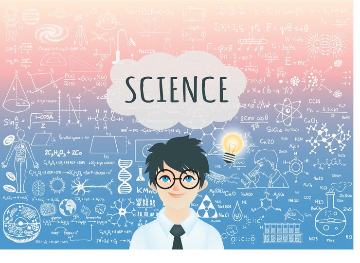 Science background design
