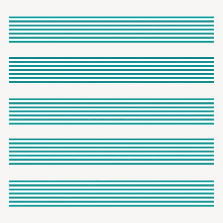 Vector Gratis seamless stripes brush stroke illustration vector set