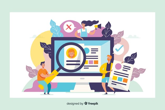 Search concept for landing page