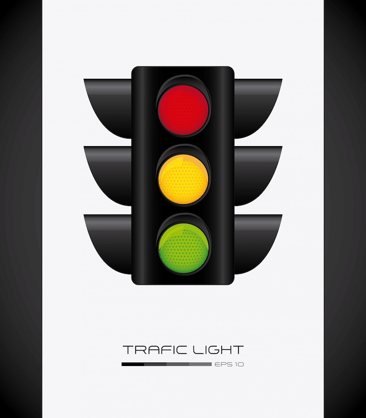 Vector Gratis semaphore design 