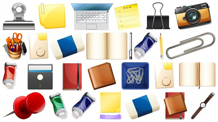 Vector Gratis set of different objects