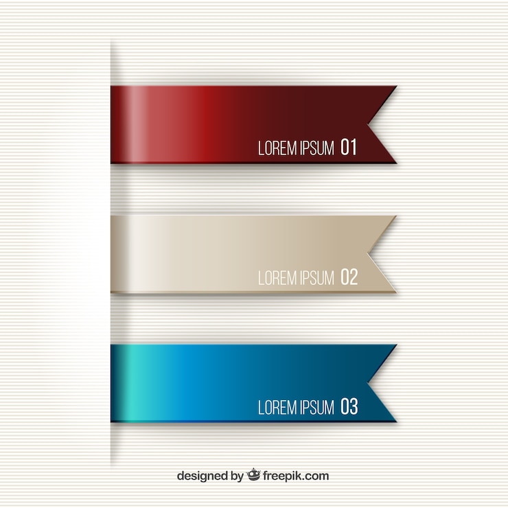 Vector Gratis set pita