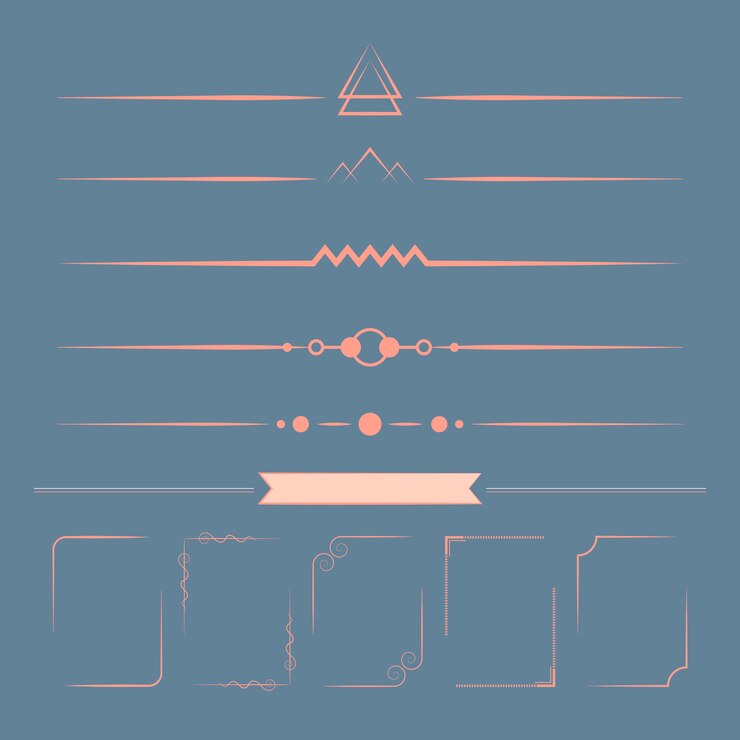 Vector Gratis set vektor elemen desain