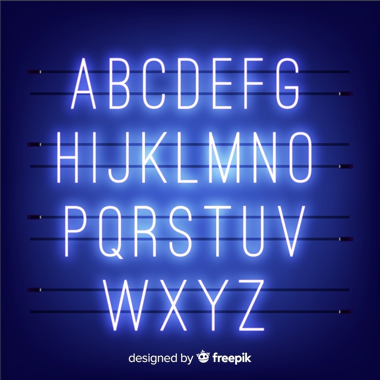 Vector Gratis silver balloon alphabet