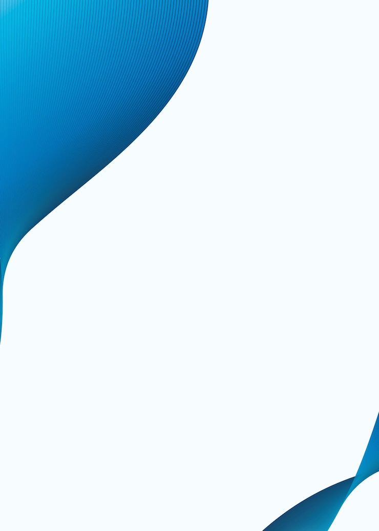 Vector Gratis simple blue blank background vector for business