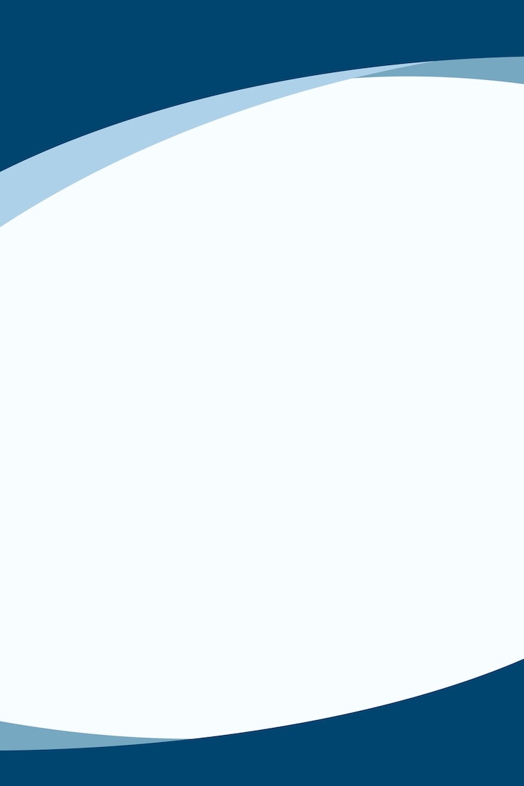Vector Gratis simple blue curved background vector for business