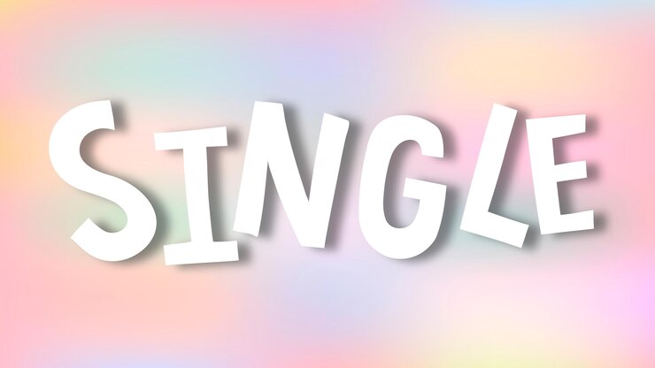 Vector Gratis single doodle typography on a pastel background vector
