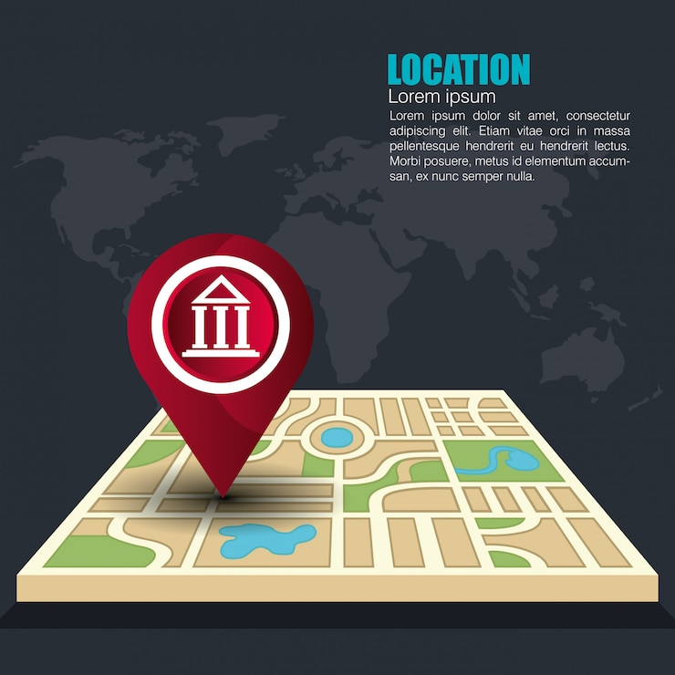 Vector Gratis sistem lokasi geografis