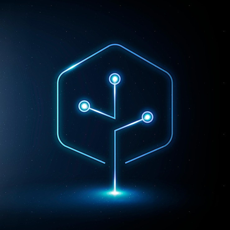 Vector Gratis smart farming icon vector iot in agriculture symbol