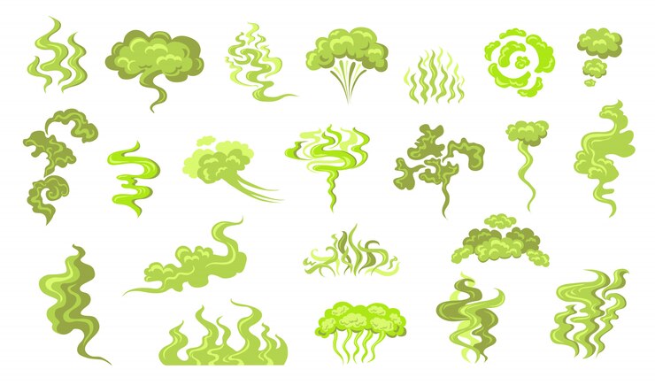 Vector Gratis smelling smoke  icon kit