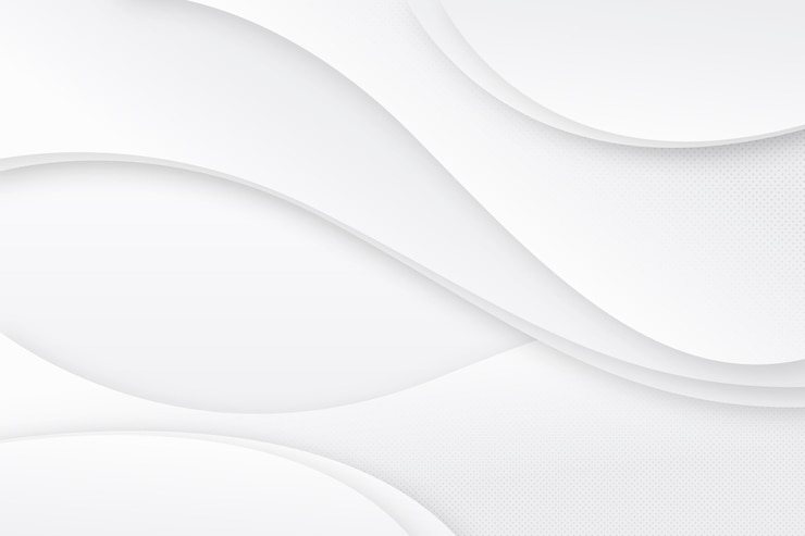 Vector Gratis smooth white wave background