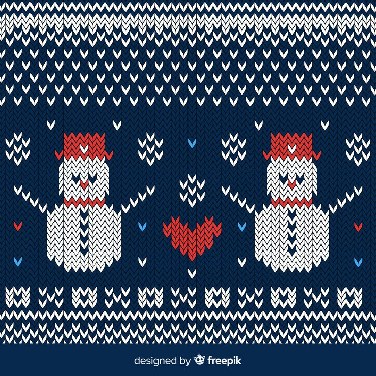 Vector Gratis snowmen background