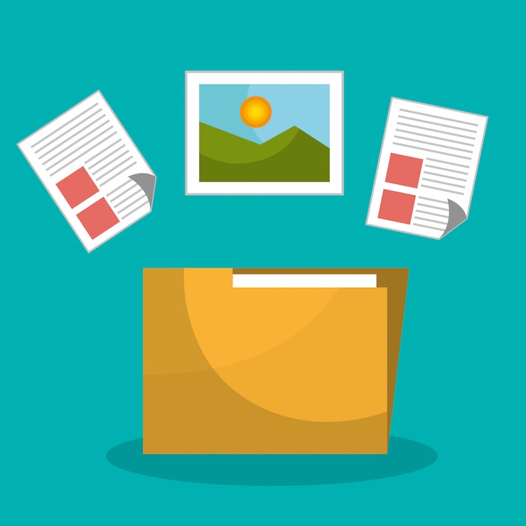 Vector Gratis social media illustration 