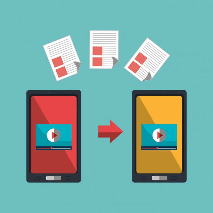 Vector Gratis social media illustration 